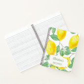 Recepten citroenen kookboek notitieboek (Binnen)