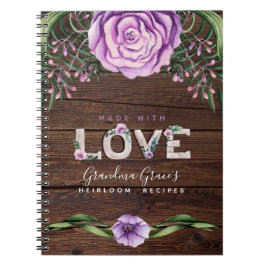 RECEPTEN - Erfstuk Cadeau Oma Moeder Mam Notitieboek