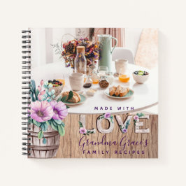 RECEPTEN - Erfstuk Geschenk Oma Moeder Mama Notitieboek