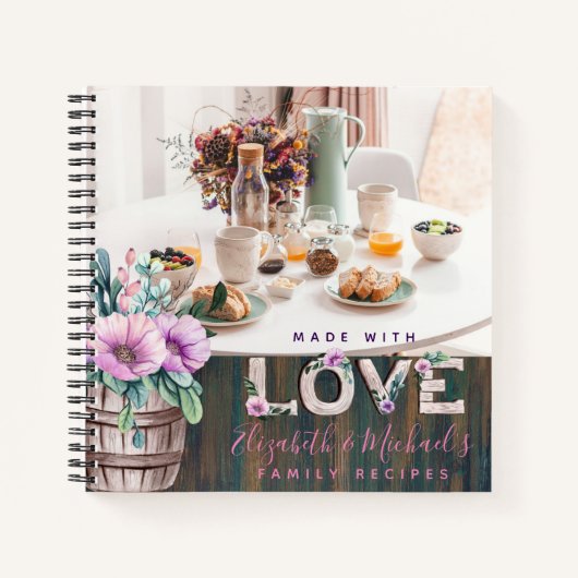 RECEPTEN - Erfstuk Geschenk Oma Moeder Mama Notitieboek (Voorkant)