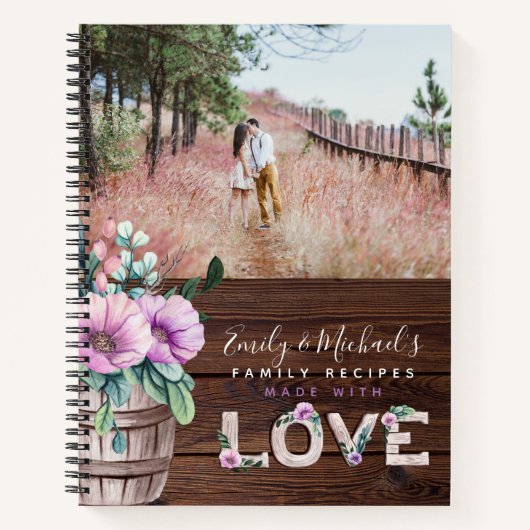 RECEPTEN - Familie-erfstuk Moeder Oma Echtgenote Notitieboek (Voorkant)