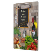 Recepten Klembord met jouw naam (Links)