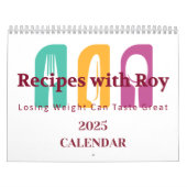 Recepten met Roy 2025 Kalender (Hoes)