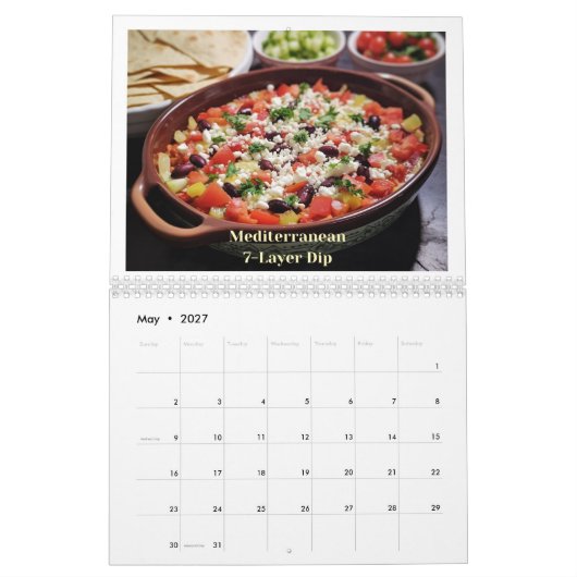 Recepten met Roy 2025 Kalender (Mei 2027)