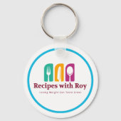 Recepten met Roy Metal Circle Sleutelhanger (Achterkant)