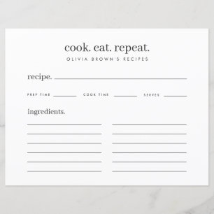 Recepten Minimal Recept Multomap Behuizing Kaart