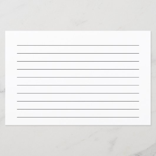 Recepten Modern Script uit de keuken Recept Kaart (Achterkant)