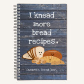 Recepten voor Bread Spiral Notitieboek (Voorkant)