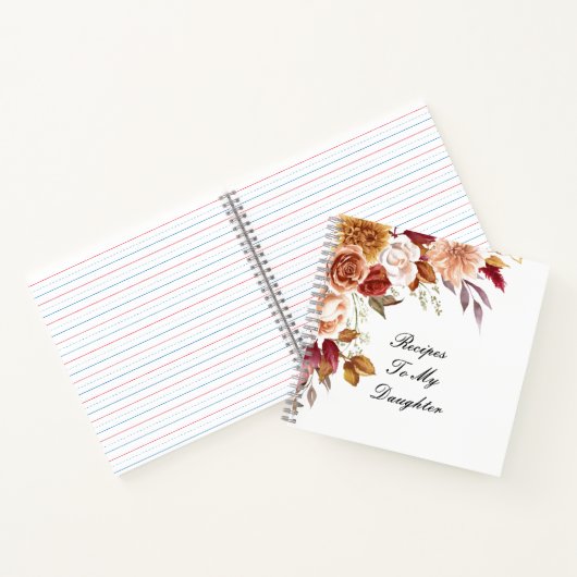 RECEPTEN VOOR MIJN DOCHTER NOTITIEBOEK (Binnen)