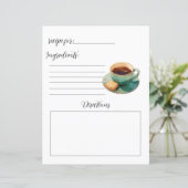 Recepten voor warme thee (Staand voorkant)