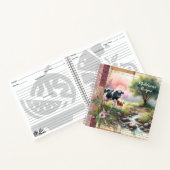 Receptenblad voor lekkers op het platteland notitieboek (Binnen)