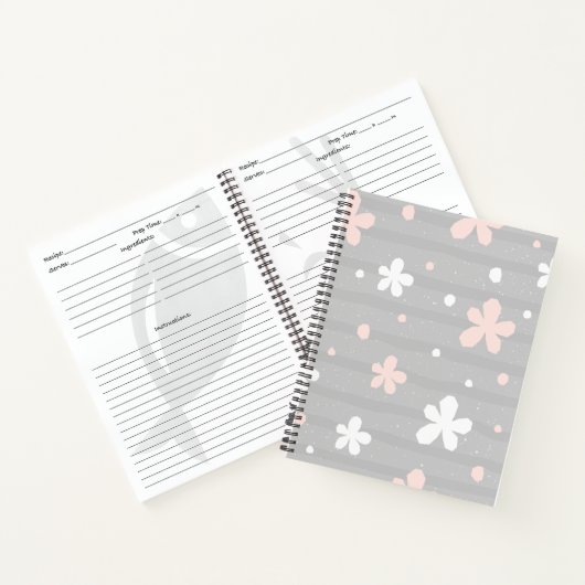 Receptenboek Blossom Notitieboek (Binnen)