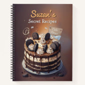 Receptenboek - Geheime recepten Notitieboek (Voorkant)