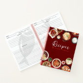  receptenboek Koreaanse keuken - Rood Notitieboek (Binnen)