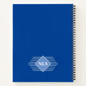 Receptenboek met eigenaarsinitialen notitieboek (Achterkant)