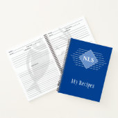 Receptenboek met eigenaarsinitialen notitieboek (Binnen)