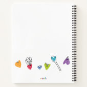 Receptenboek om in te schrijven notitieboek (Achterkant)