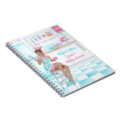 Receptenboek Retro Keuken Bakken en Koken Notitieboek (Rechterzijde)