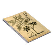 Receptenboek Victoriaans Notitieboek (Rechterzijde)