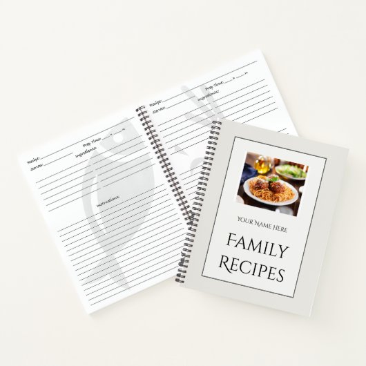 Receptenboek voor elke keuken notitieboek (Binnen)