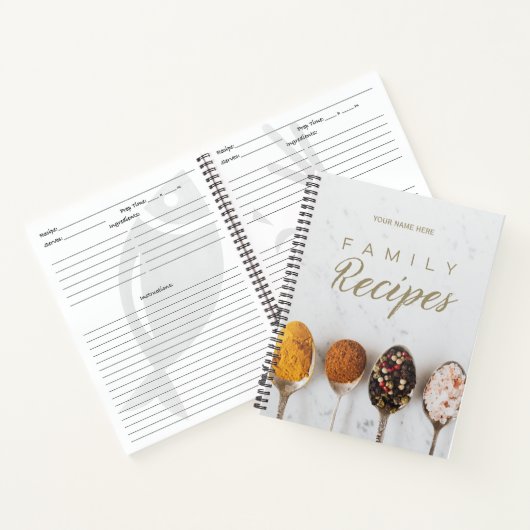 Receptenboek voor elke keuken notitieboek (Binnen)