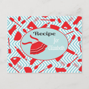 Receptenkaart voor Elizabeth custom Briefkaart