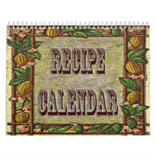 Receptenkalender 20XX Kalender