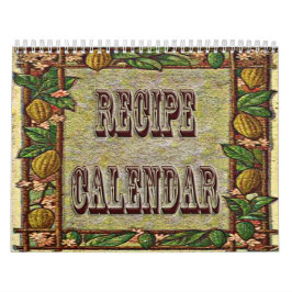 Receptenkalender 20XX Kalender