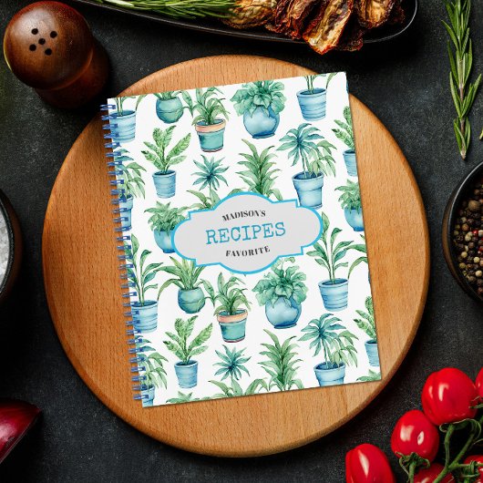 Receptenorganisator gepersonaliseerd tijdschrift notitieboek