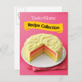 Receptenrecept Collectie Briefkaart (Voorkant / Achterkant)