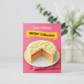 Receptenrecept Collectie Briefkaart (Staand voorkant)