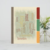 Receptenverdelers met Faux Tabs voor Recept Multom (Staand voorkant)