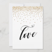 Receptie alleen voor To Have and To Hold Gouden co Kaart (Achterkant)