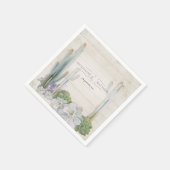 Receptie Decor Desert Cactus in Succulent Houten Servetten (Hoek)