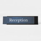 Receptie Desk Naam Bord Bureau Naambordje (Voorkant)