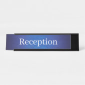 Receptie Desk Naam Bord Bureau Naambordje (Voorkant)