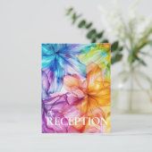 Receptie DETAILS etherische bloei Informatiekaartje (Staand voorkant)