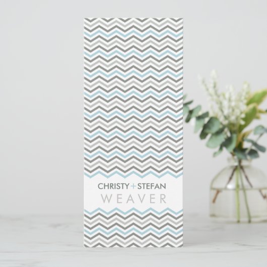 RECEPTIE DINER MENU :: chevron1 3 (Staand voorkant)