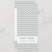 RECEPTIE DINER MENU :: chevron1 3 (Voorkant / Achterkant)