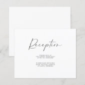 Receptie-informatie Invoegen brochure (Voorkant / Achterkant)