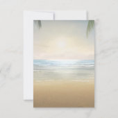 Receptie Palms Sunset Beach Kaart (Achterkant)