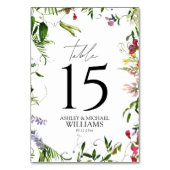 Receptie van de Waterverf van de nachtelijke wilde Kaart (Achterkant)