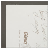  receptiekaarten stof (Swatch)