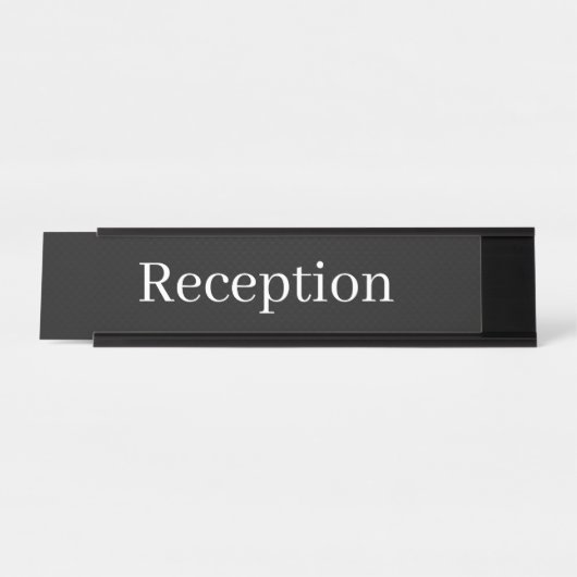 Reception Desk Name Bureau Naambordje (Voorkant)