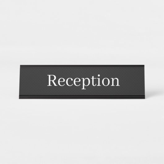 Reception Desk Name Bureau Naambordje (Voorkant)