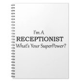 RECEPTIONIST NOTITIEBOEK (Voorkant)