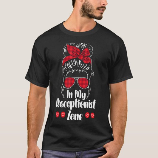 Receptionist voor Kantoor 3 T-shirt (Voorkant)
