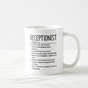 Receptioniste Koffiemok