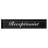 Receptioniste Naambordje (Voorkant)
