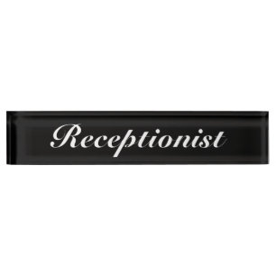 Receptioniste Naambordje